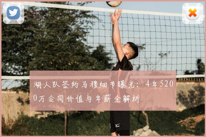 湖人队签约马穆细节曝光：4年5200万合同价值与年薪全解析